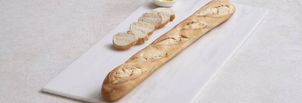 5790007022 Part Baked White Fluted Baguette