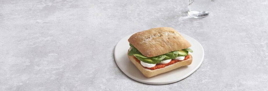 5790009101 105g Square Ciabatta Roll